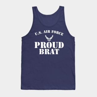 Best Gift for Army - Proud U.S. Air Force Brat Tank Top